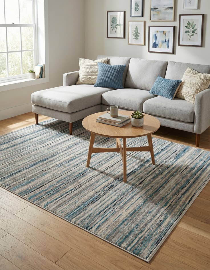 Detail image of 5' 3 x 8' Finsbury Rug