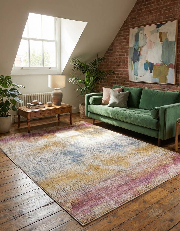 Detail image of 7' 10 x 9' 8 Deepa Rug