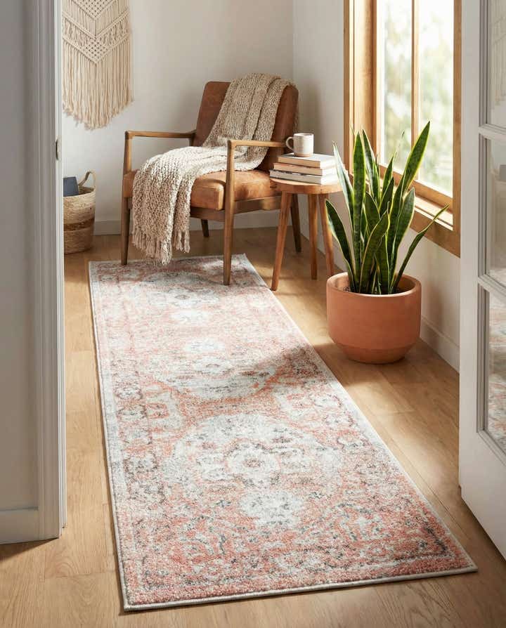60cm x 215cm Madeline Vintage Läufer Teppich