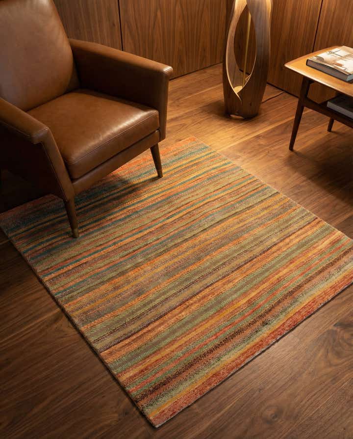 4' x 4' 8 Juma Wool Square Rug