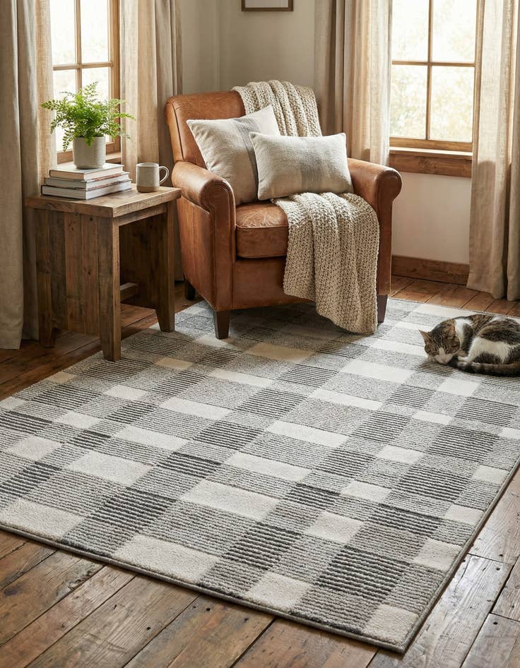 Detail image of 4' x 6' Textura Designer Rug