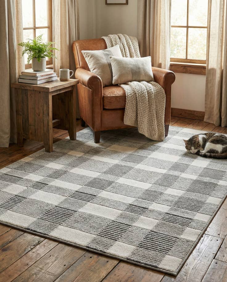 Detail image of 4' x 6' Textura Designer Rug