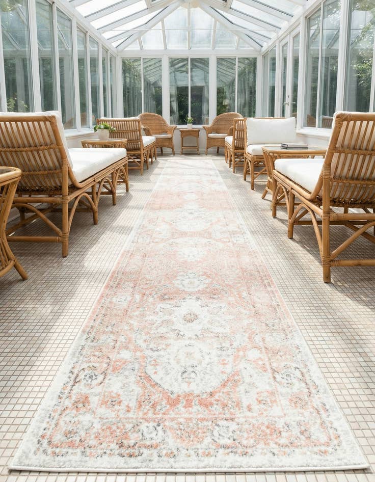 Detail image of 2' 7 x 19' 8 Madeline Vintage Runner Rug