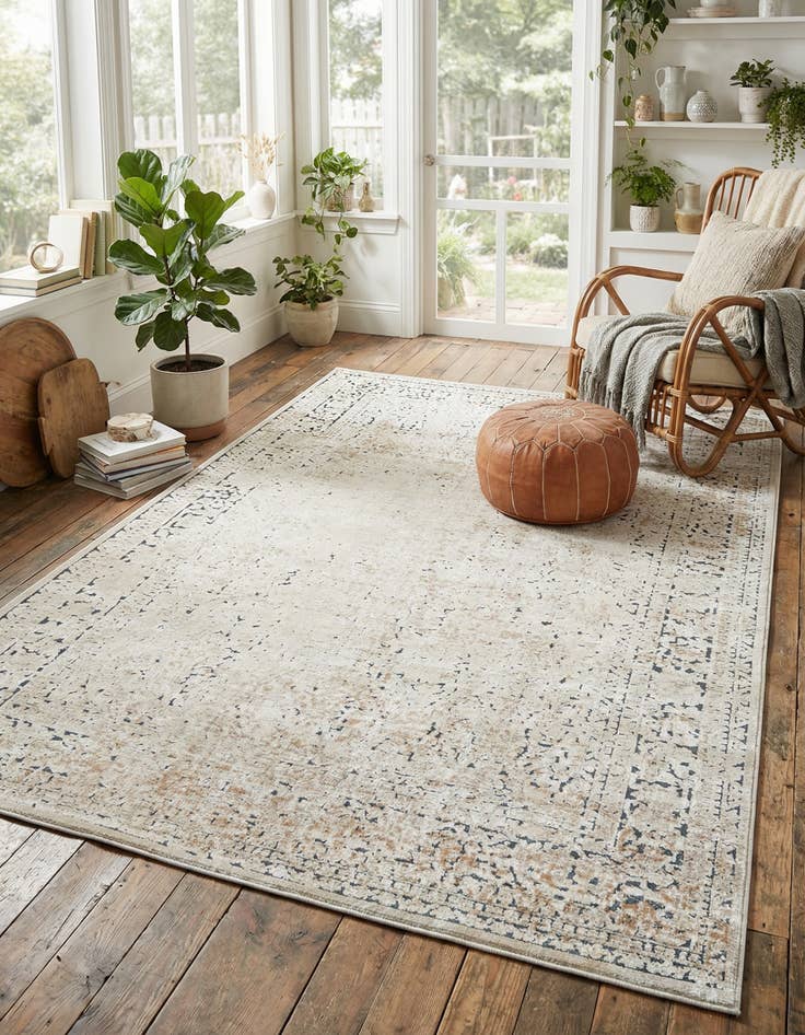 Detail image of 5' 3 x 8' Villa Rug