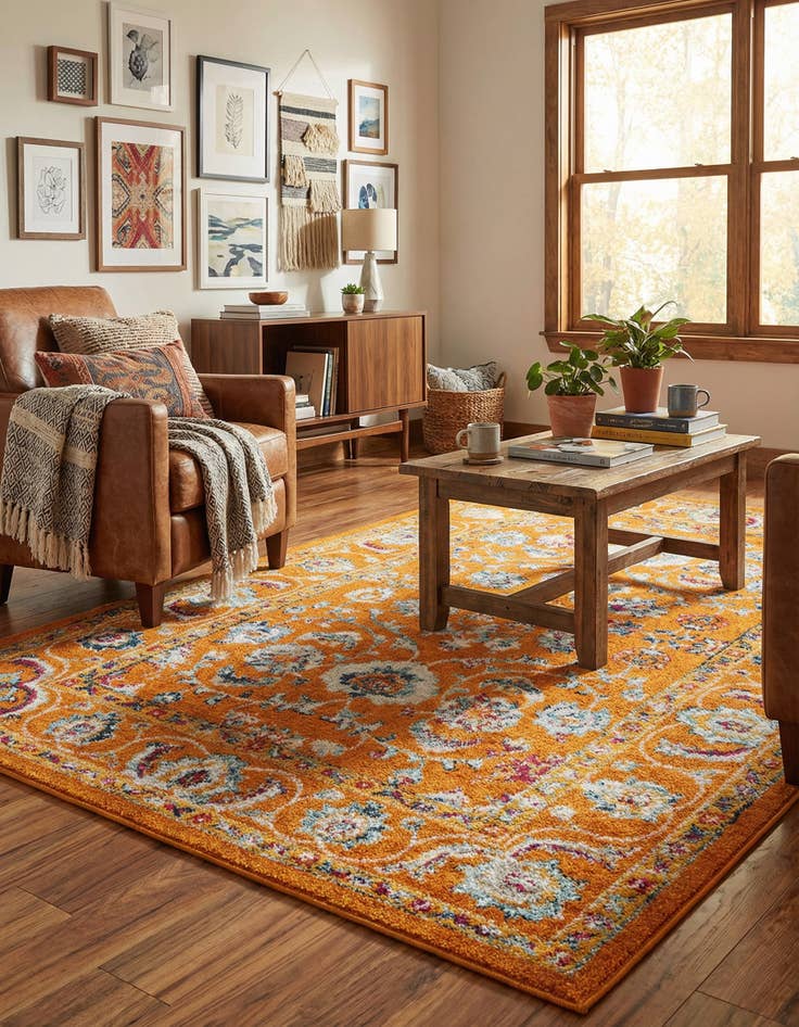 Detail image of 5' x 8' Aurelia Rug