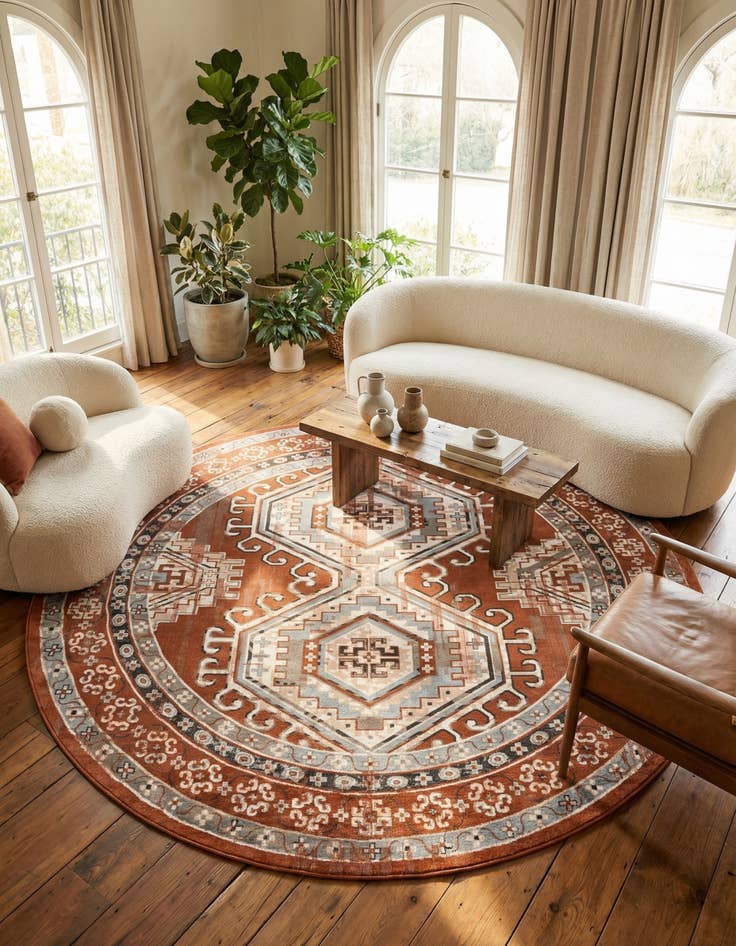 Detail image of 12' x 12' Charlotte Round Rug