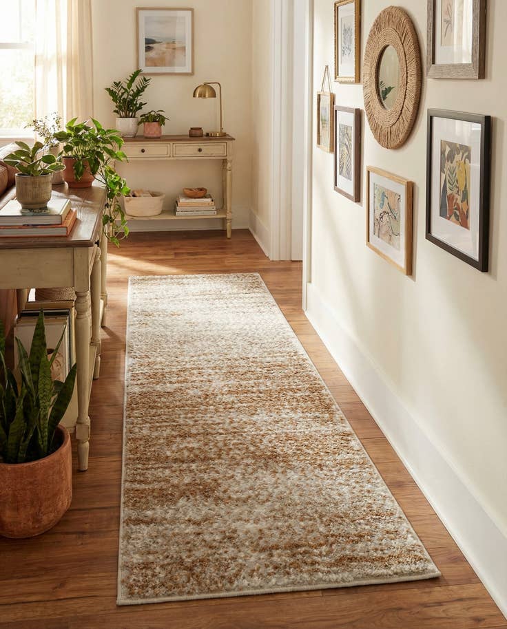 Detail image of 2' x 6' Sepia Runner Rug