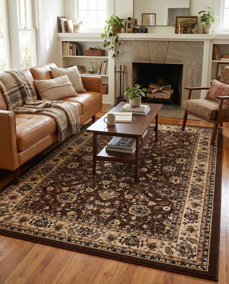 Detail image of 5' 3 x 8' Yasmin Rug
