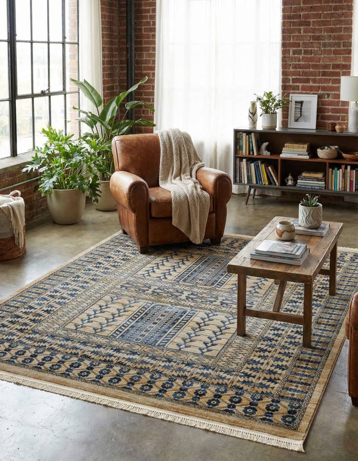 Detail image of 8' x 8' Kennedy Square Rug