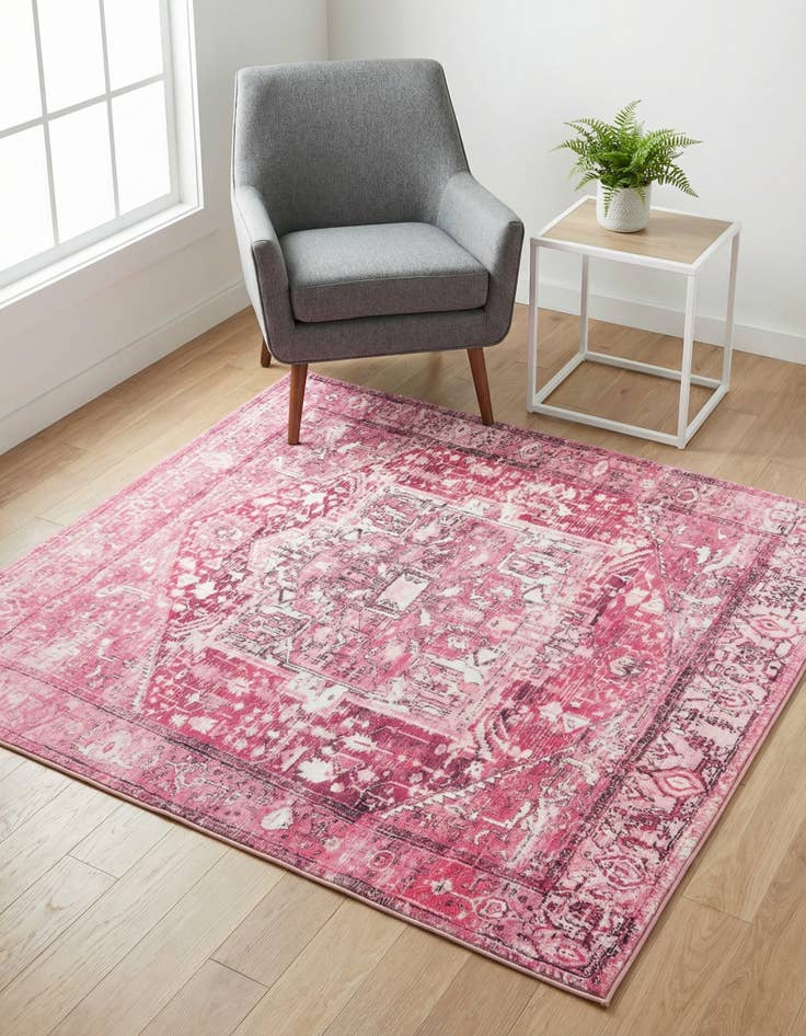 Detail image of 5' 3 x 5' 3 Medina Square Rug