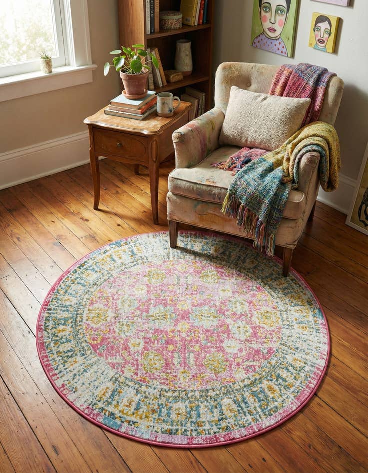 Detail image of 3' 3 x 3' 3 Paragon Round Rug
