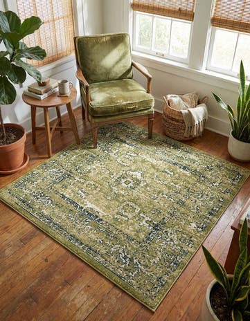 5' x 5' Charleston Square Rug