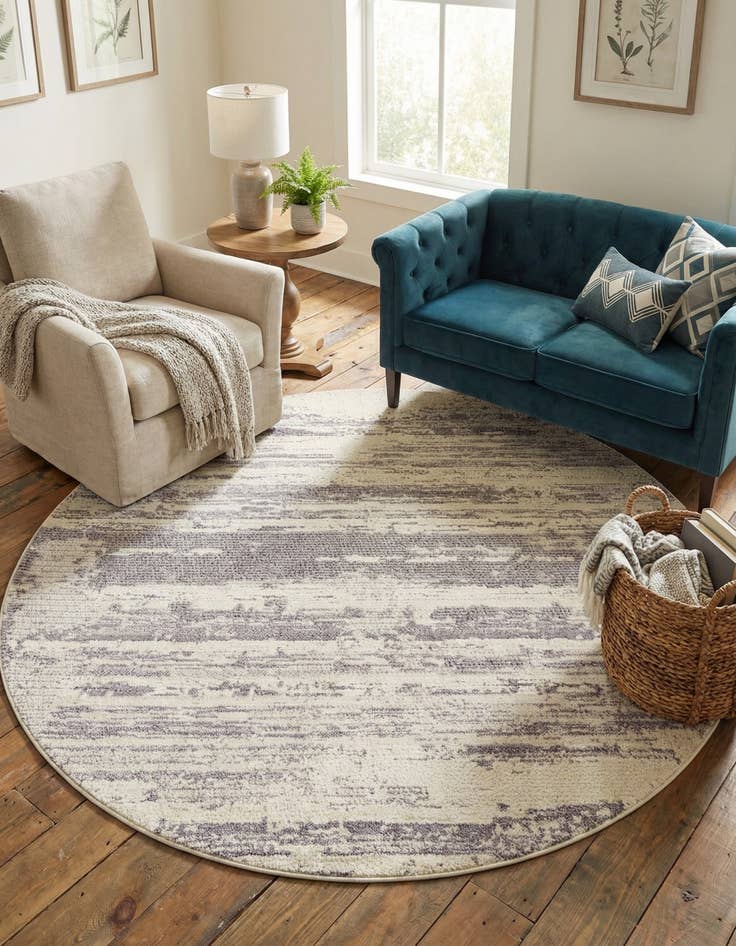 Detail image of 7' x 7' Cherokee Round Rug