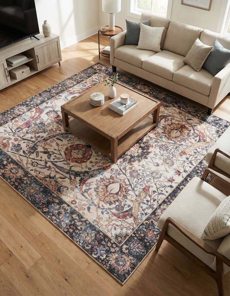 Detail image of 7' 10 x 7' 10 Timeless Square Rug