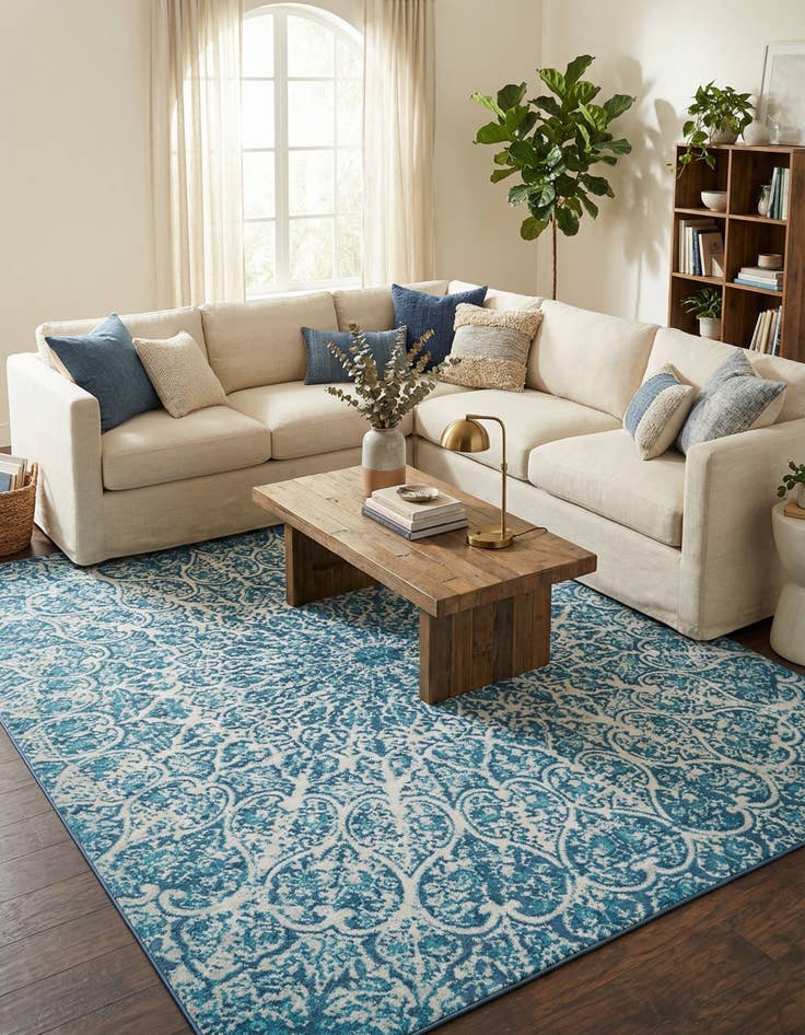 Detail image of 7' 10 x 10' Monte Carlo Rug