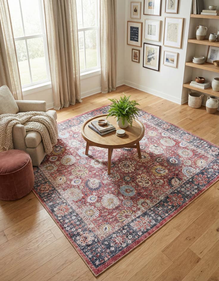 Detail image of  7' 10 x 7' 10 Timeless Square Rug