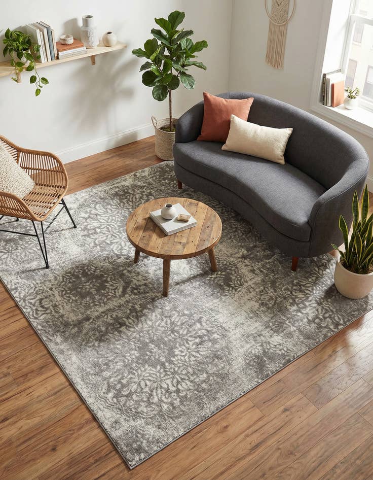 Detail image of 6' x 6' Monte Carlo Square Rug