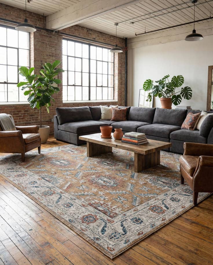 Detail image of 11' 10 x 11' 10 Nyla Square Rug