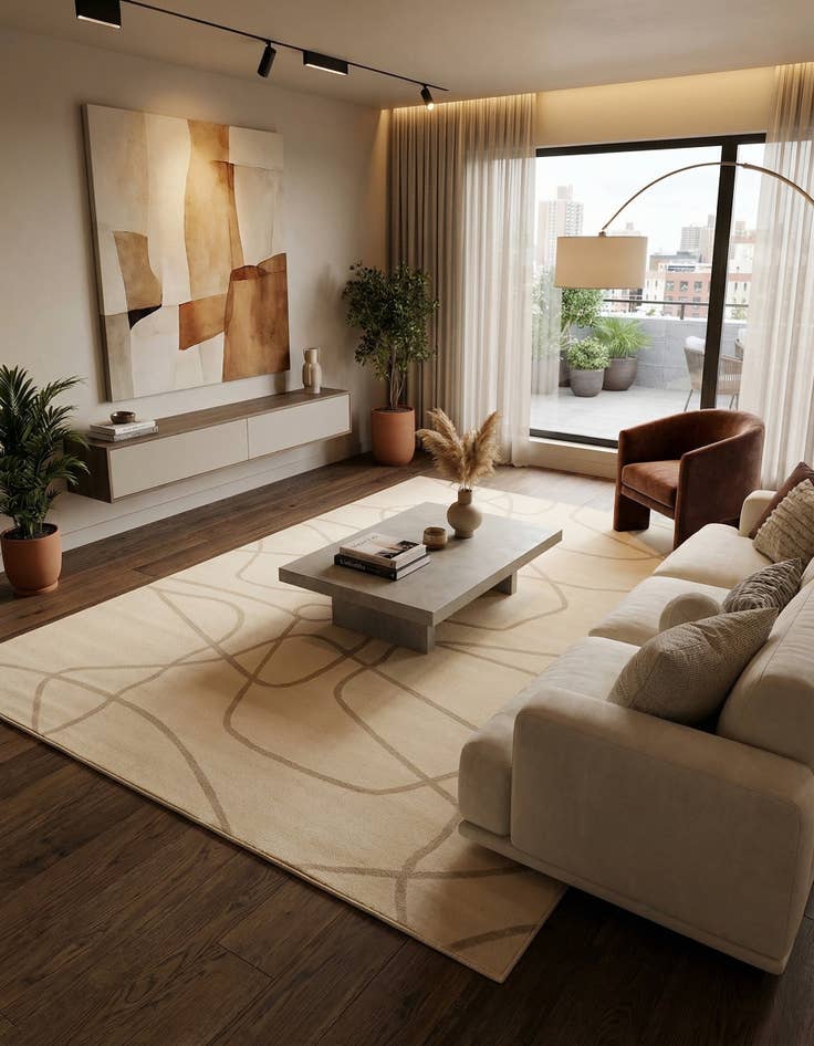 Detail image of 10' x 14' Contour Rug