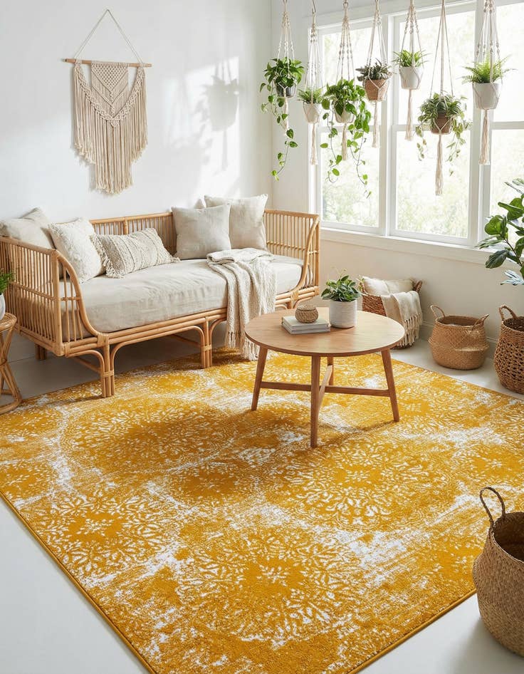 Detail image of 7' 10 x 7' 10 Monte Carlo Square Rug