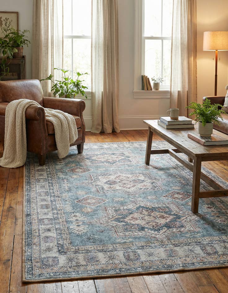 Detail image of  4' 1 x 6' 1 Timeless Rug