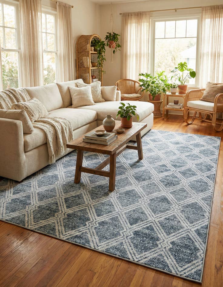 Detail image of 9' x 12' Kamala Washable Rug