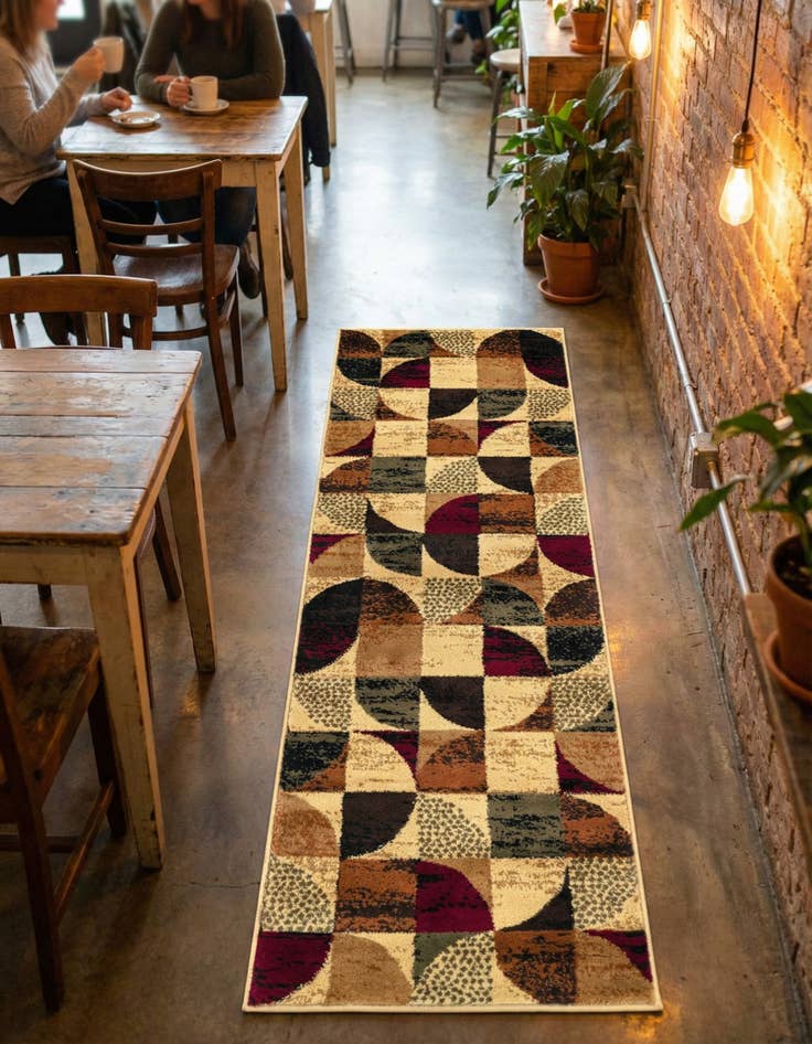 Detail image of 2' x 6' Cafe Runner Rug