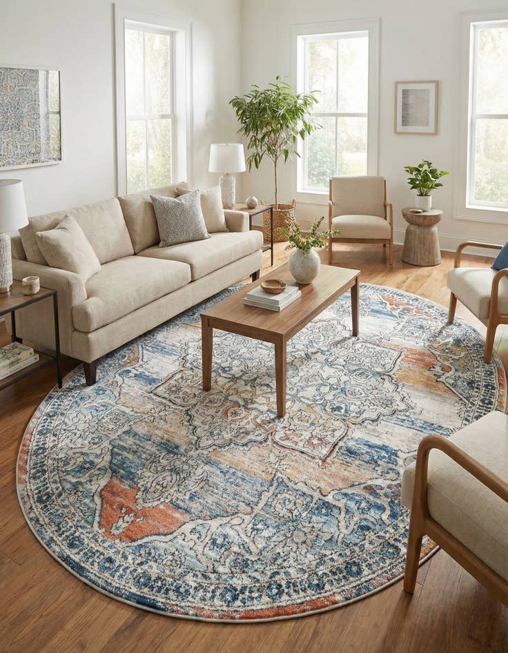 Detail image of 7' 10 x 10' Nyla Oval Rug