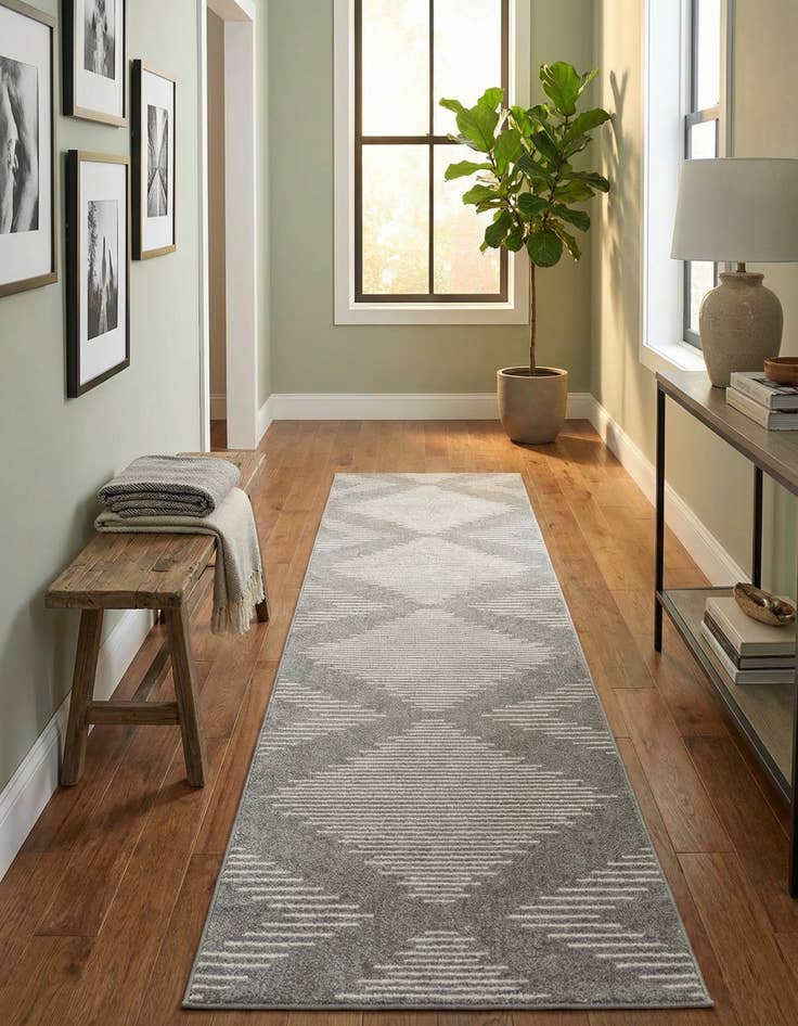 Detail image of 3' 3 x 14' Kai Runner Rug