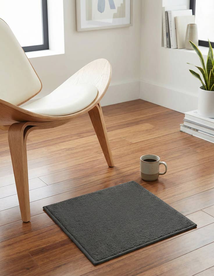 Detail image of 1' 4 x 1' 4 Everyday Solid Sample Rug