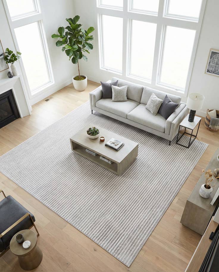 Detail image of 10' x 10' Easy-Clean Sabrina Soto Indoor / Outdoor Square Rug