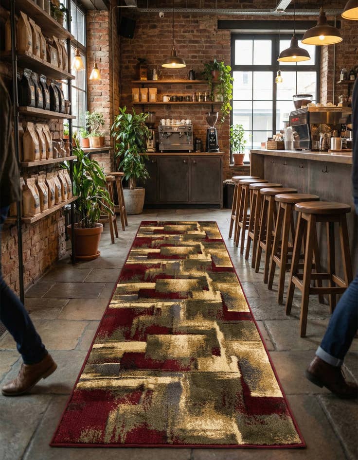 Detail image of 2' x 8' Cafe Runner Rug