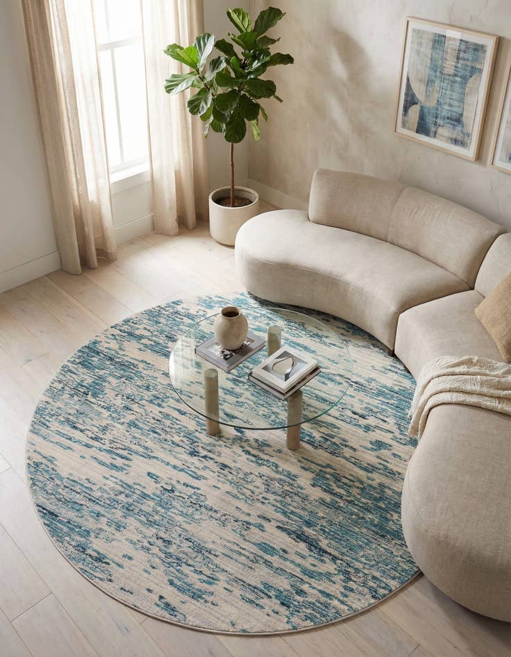 Detail image of 7' x 7' Oasis Round Rug