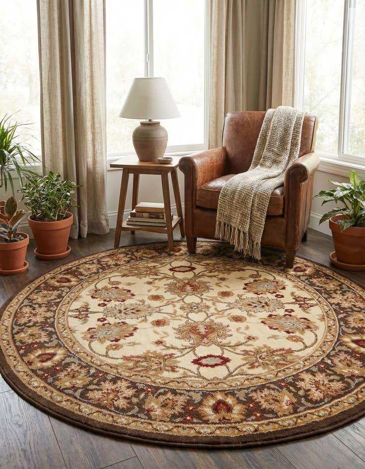 Detail image of 6' x 6' Aditi Round Rug