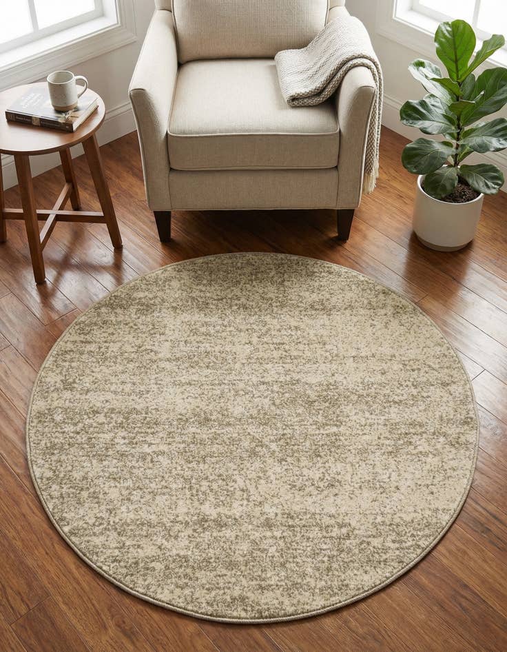 Detail image of 3' x 3' Angelica Round Rug