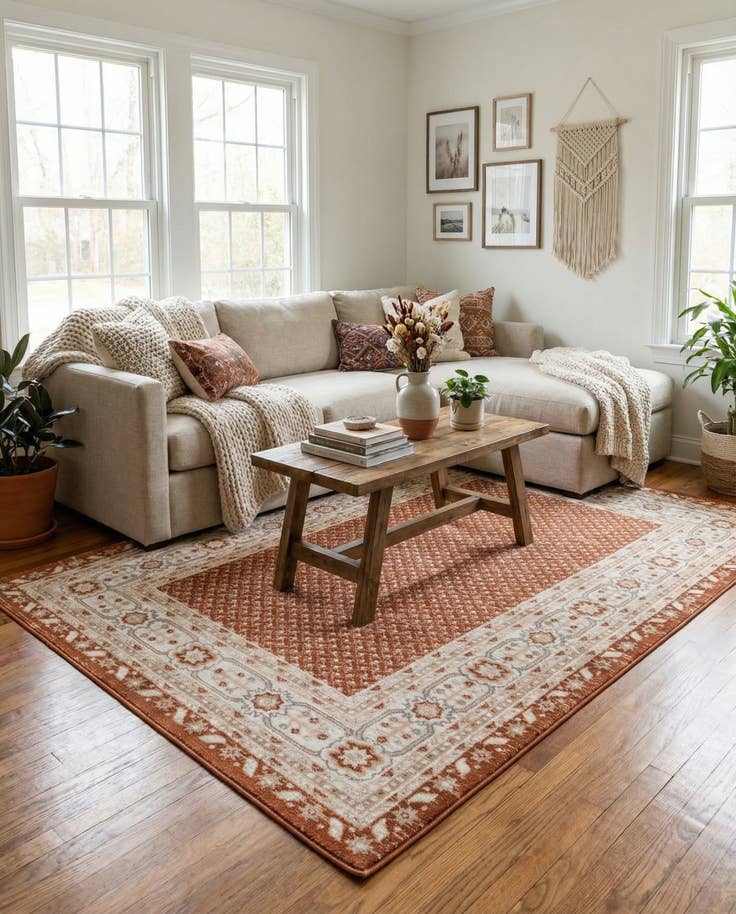 Detail image of 5' 3 x 8' Charlotte Rug