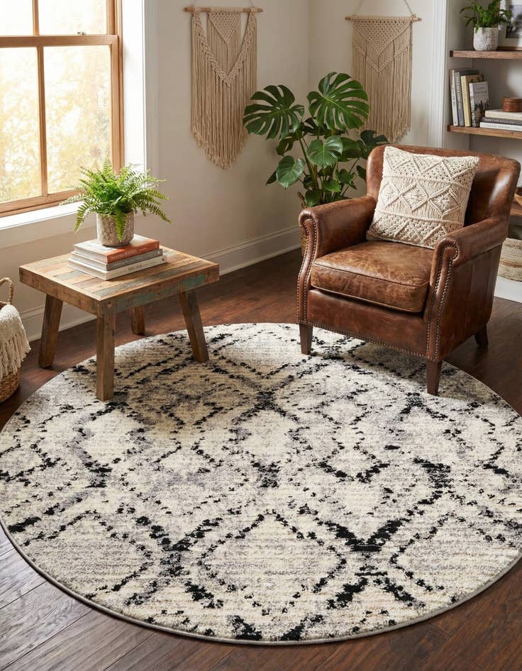 Detail image of 5' x 5' Tucson Round Rug