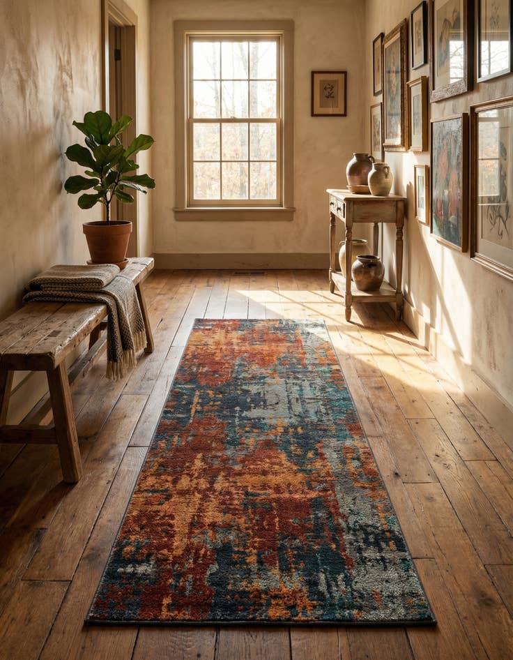 Detail image of 2' x 6' Stella Runner Rug