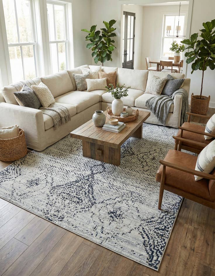 Detail image of 10' x 14' Kamala Washable Rug