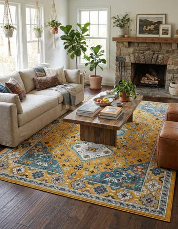 10' x 14' Kamala Washable Rug