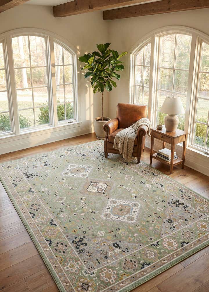 9' x 12' Kamala Washable Rug