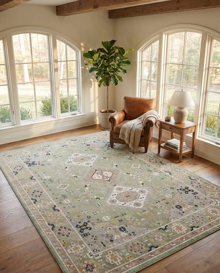 Detail image of 9' x 12' Kamala Washable Rug