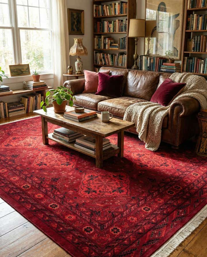 9' x 12' Bokhara Rug