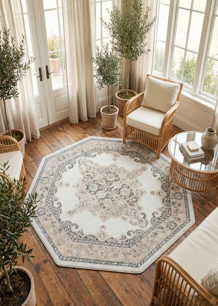 7' 10 x 7' 10 Parker Octagon Rug