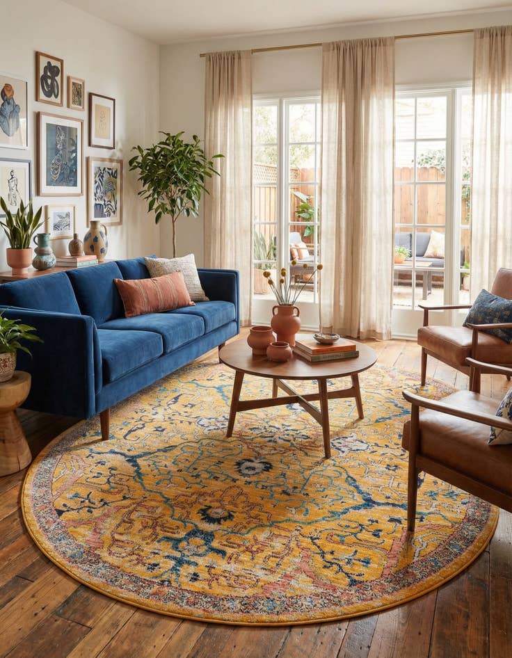 Detail image of 7' 10 x 10' 2 Lola Oval Rug