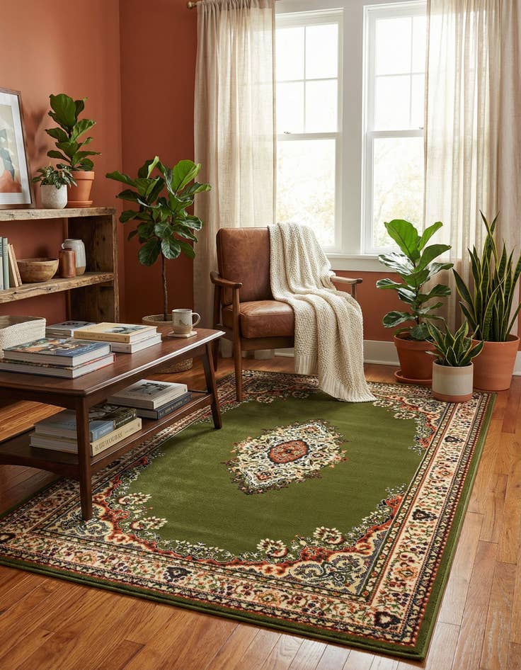 Detail image of 5' 3 x 8' Amaya Rug