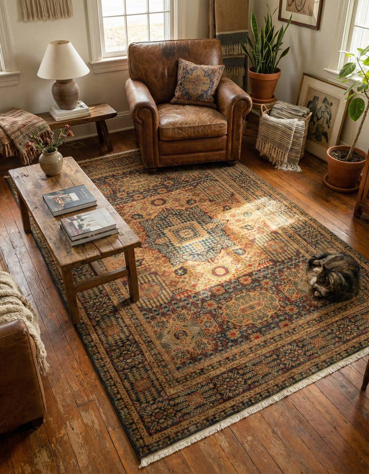 Detail image of 6' x 9' Mamluk Rug