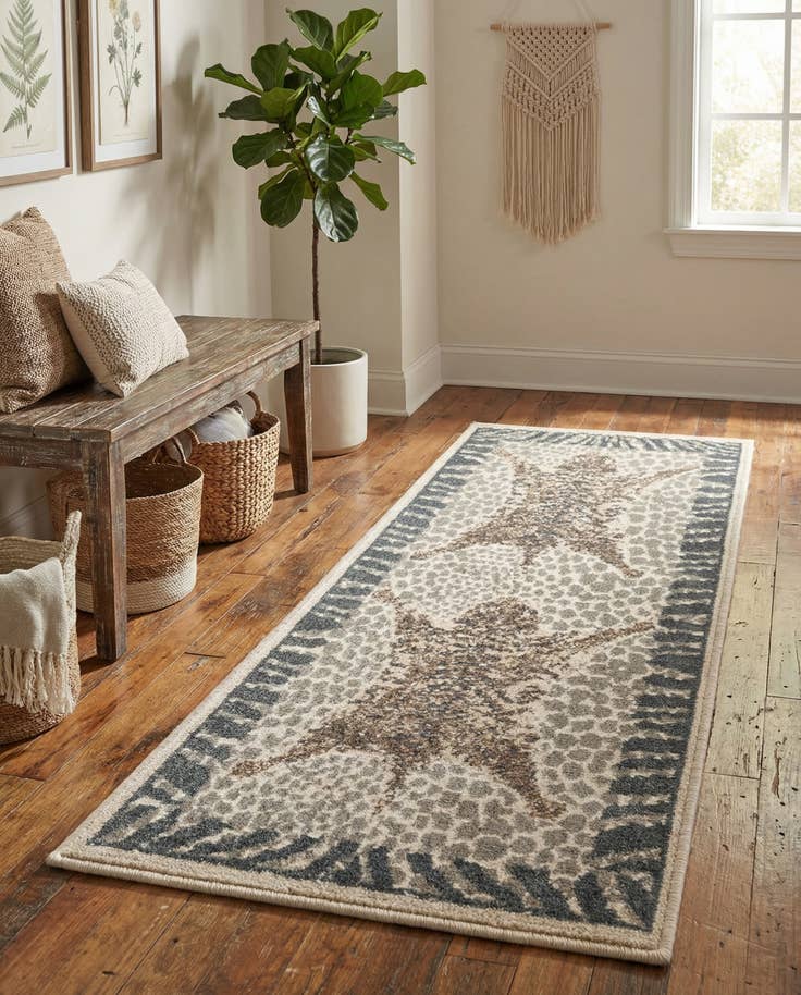 Detail image of 60cm x 155cm Safari Runner Rug