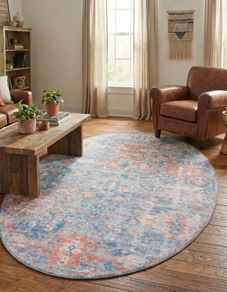 Detail image of 5' x 8' Timeless Oval Rug