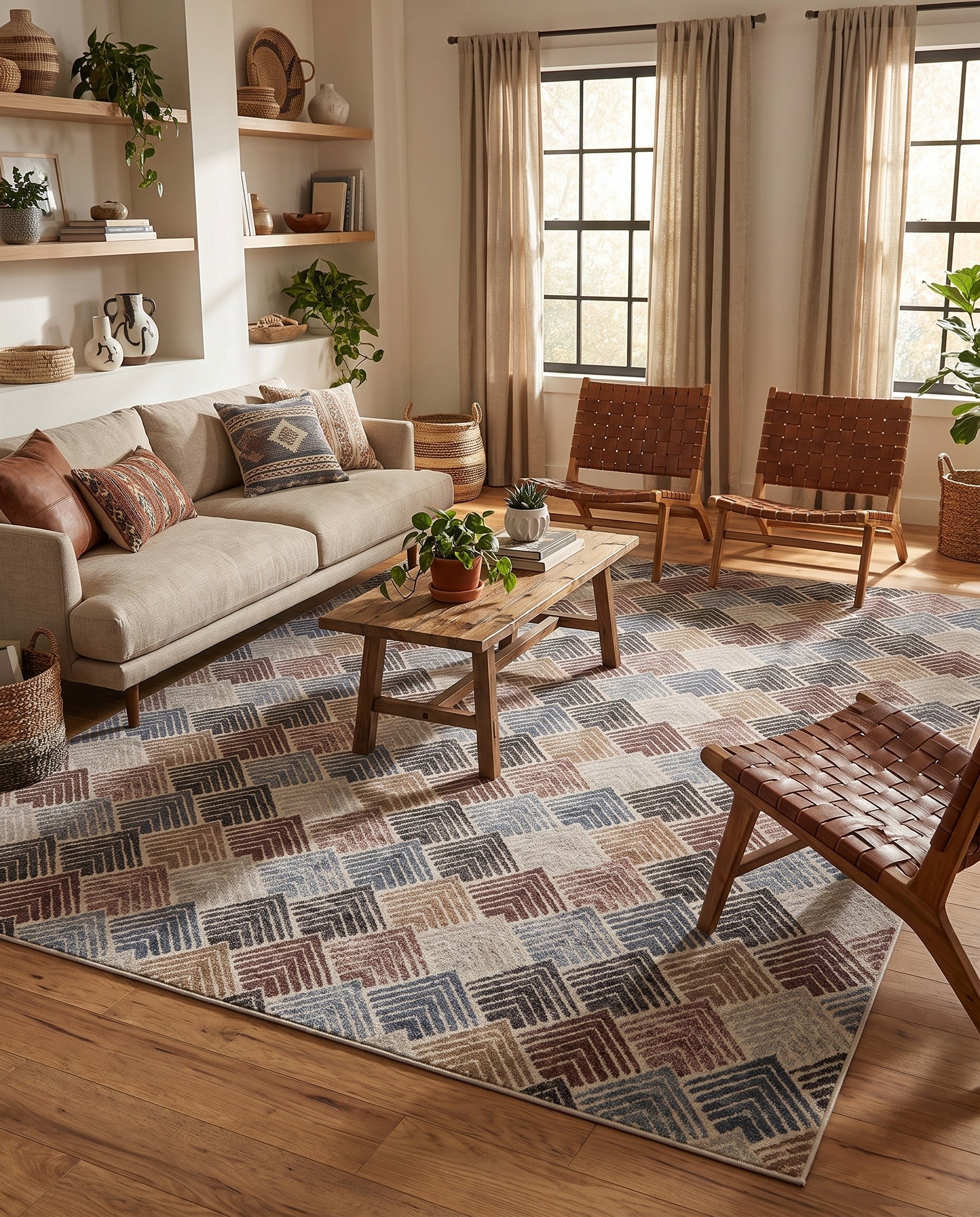 10' x 13' Eco Trellis Rug